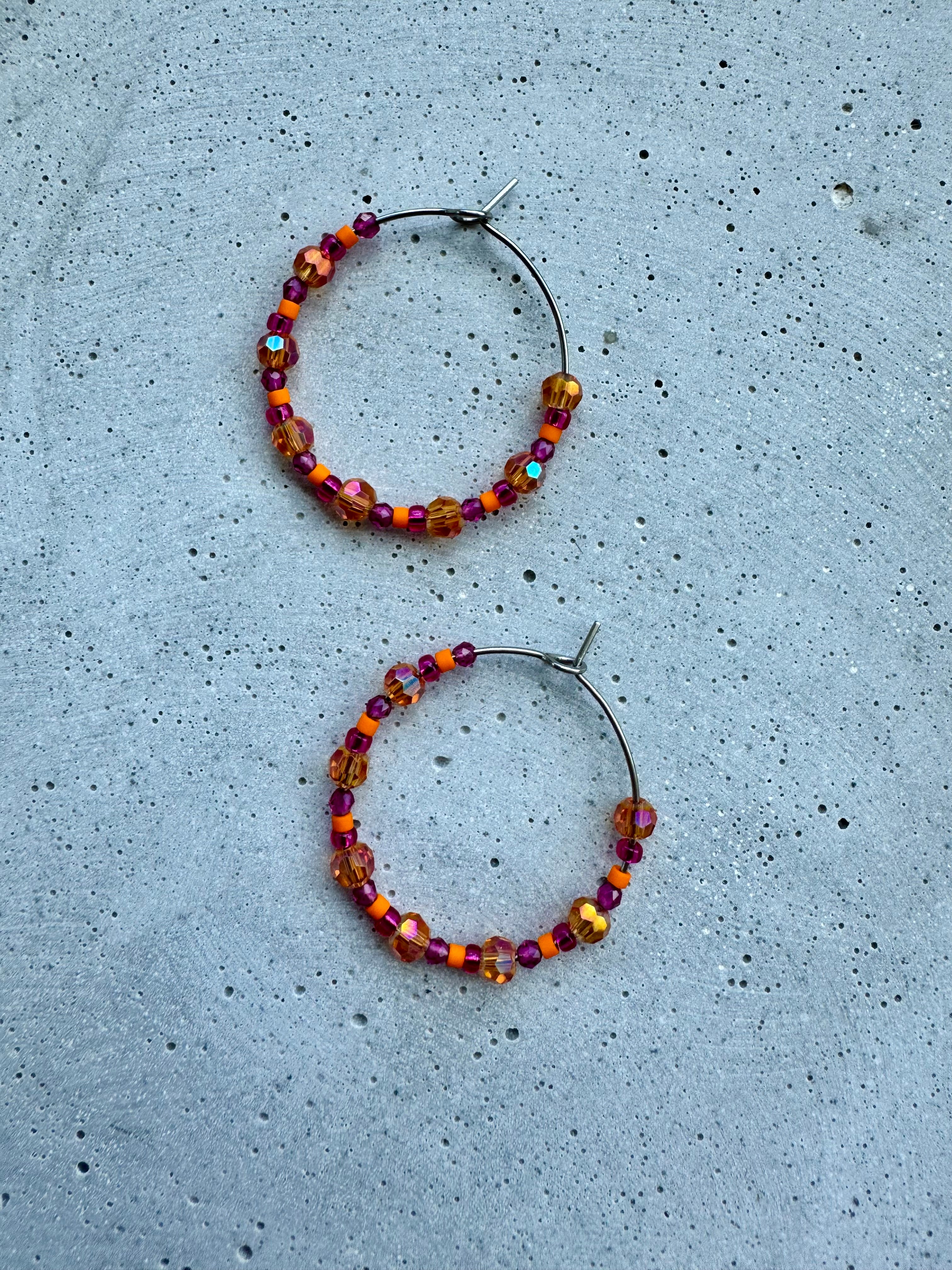 Loops · Pink · Silber