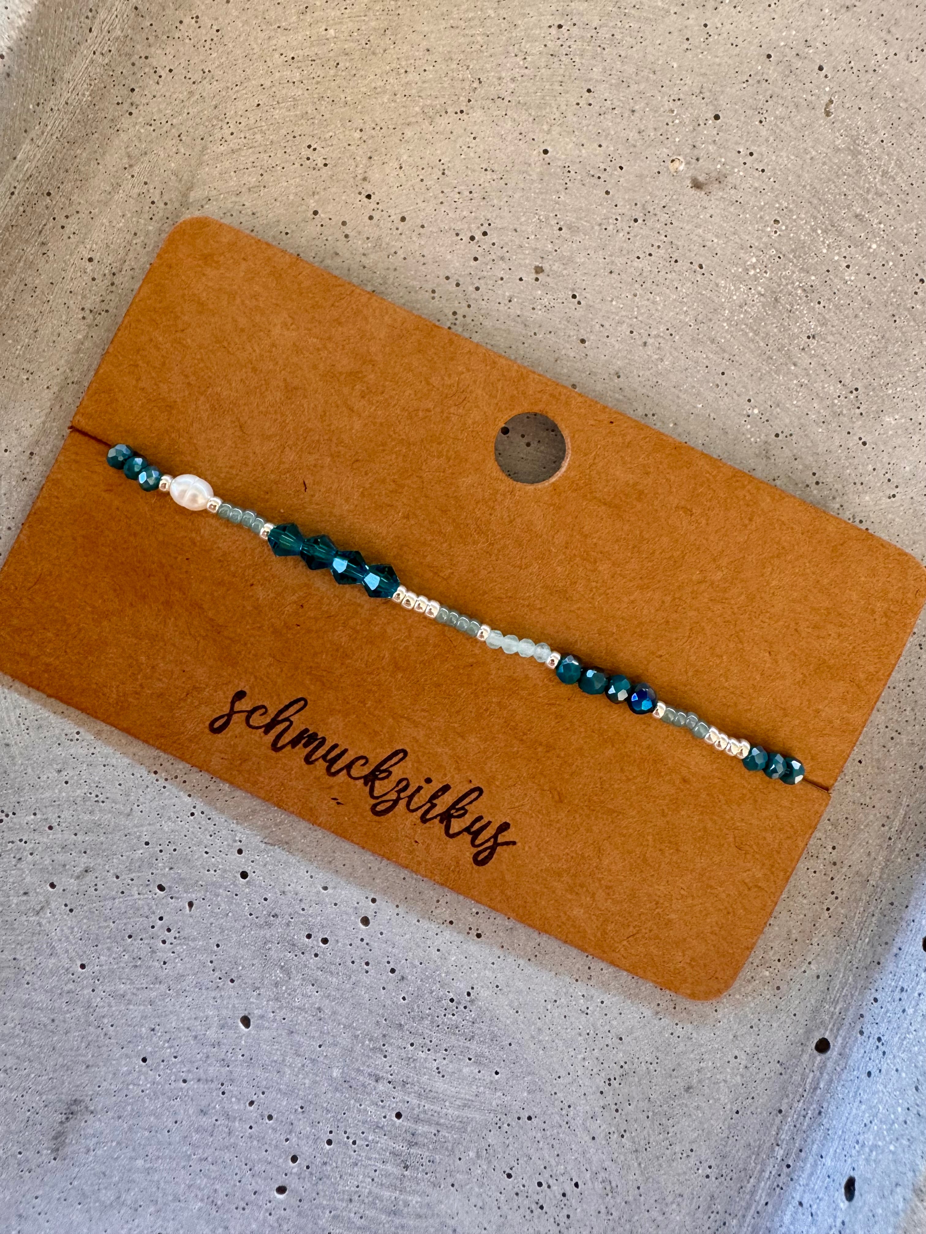 Armband · Petrol · Blau