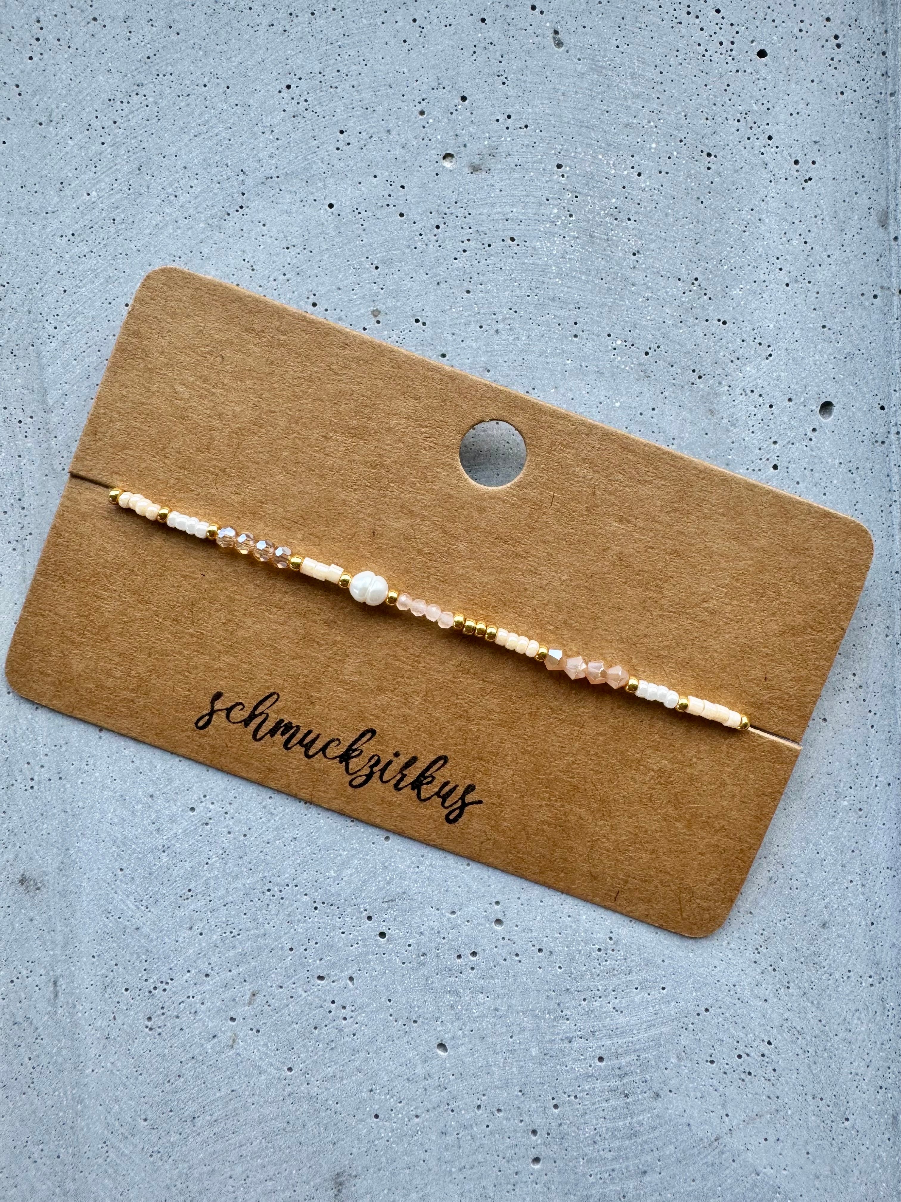 Armband · Beige · Gold