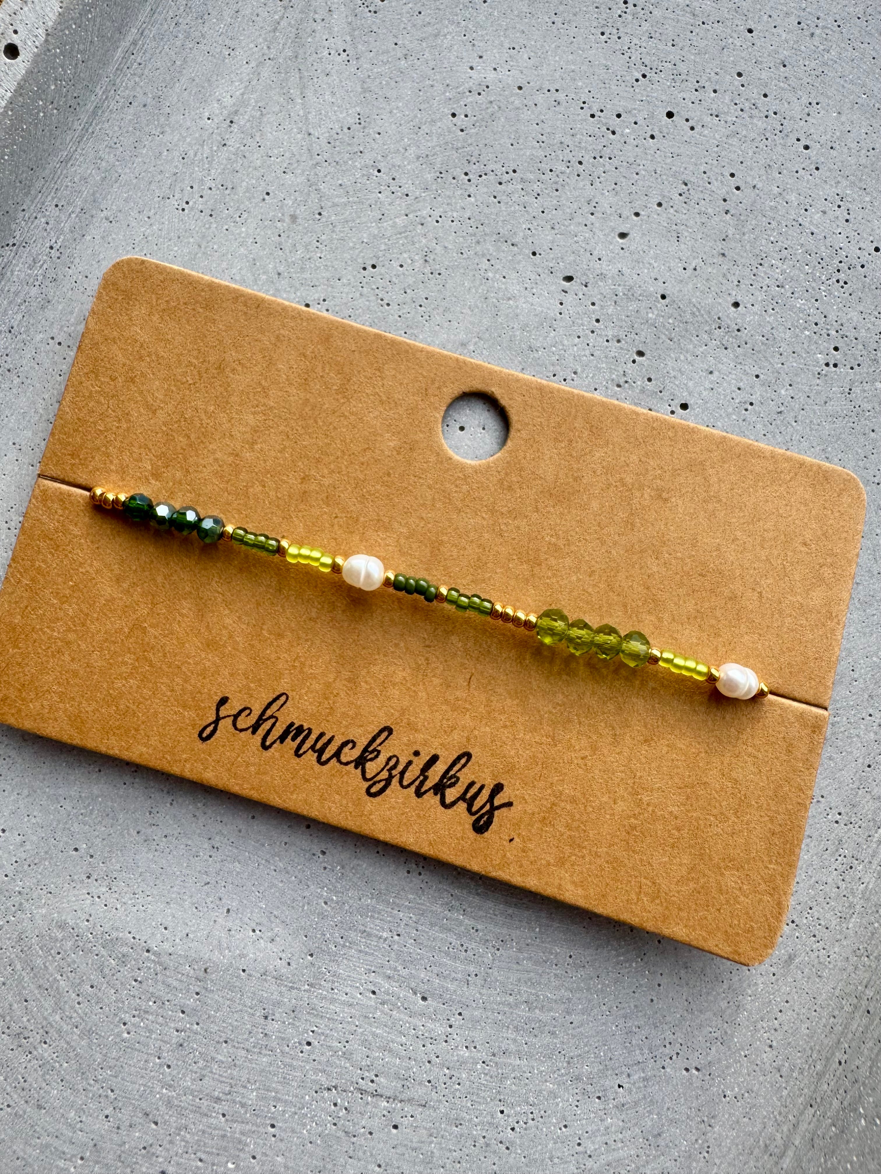 Armband · Grün Gold